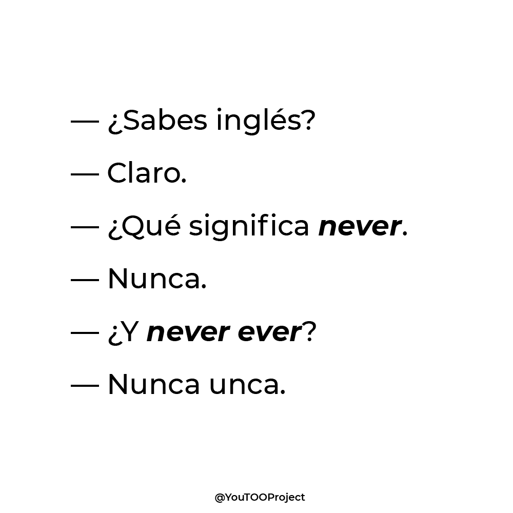 Chiste Malo Inglés